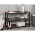 thumbnail image 4 of 40" Industrial Wood Bookcase - Available in 7 Colours, 4 of 8