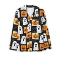 thumbnail image 4 of qelini Halloween Lounge Sets Women Plus Size Long Sleeve Top & Pants 2 Piece Loungewear with Pockets [citation:7][citation:11] Ptint Loungewear, 4 of 4