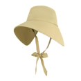 thumbnail image 3 of hengtong Sun Protection Hat Adjustable Stylish Fisherman Hat for Summer Hiking Travel Khaki, 3 of 9
