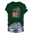 thumbnail image 5 of Womens Blazer,Womens 1776-2026 US National Flag Celebration Top, Short Sleeve Printed Crew Neck T-Shirt, Soft Breathable Cotton Blend, Summer Festivals, Independence Day Anniversary Present, 5 of 9