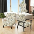 thumbnail image 1 of Designart "Nature In Minimalist Style III" Chaise d'Appoint Rembourrée Plantes Vertes - Fauteuil Bohème et Éclectique pour Salon, 1 of 7