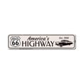 thumbnail image 2 of Est 1926 Route 66 Novelty Decor, Metal Wall Sign - 4x18 Inches, 2 of 4
