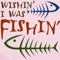 thumbnail image 2 of CafePress - Wishin' I Was Fishin' Infant Bodysuit - Baby Light Bodysuit, Size Newborn - 24 Months, 2 of 4