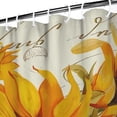 thumbnail image 3 of Waterproof Cute Sunflower Colorful Shower Curtain 72x72 Inch Boho Style Polyester Unique Shower Curtain for Bathroom Hotel Home Decor with 12 Plastic Hooks, 3 of 5