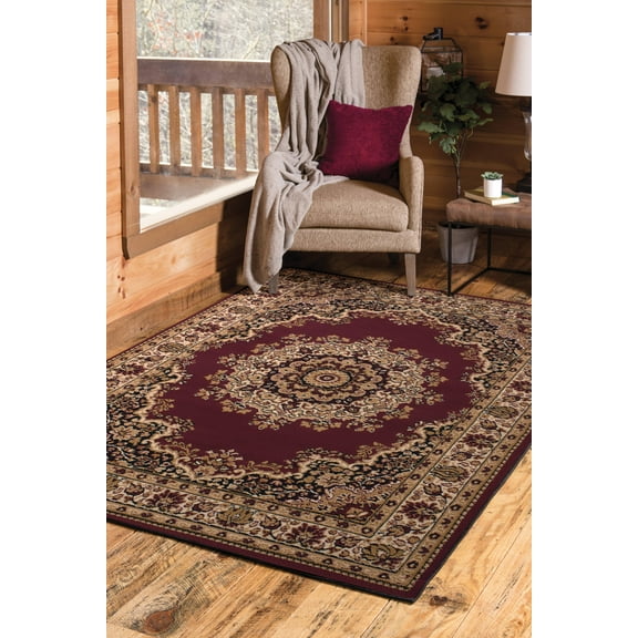 United Weavers of America DALLAS Area Rug, 7' x 5', Stain-Resistant