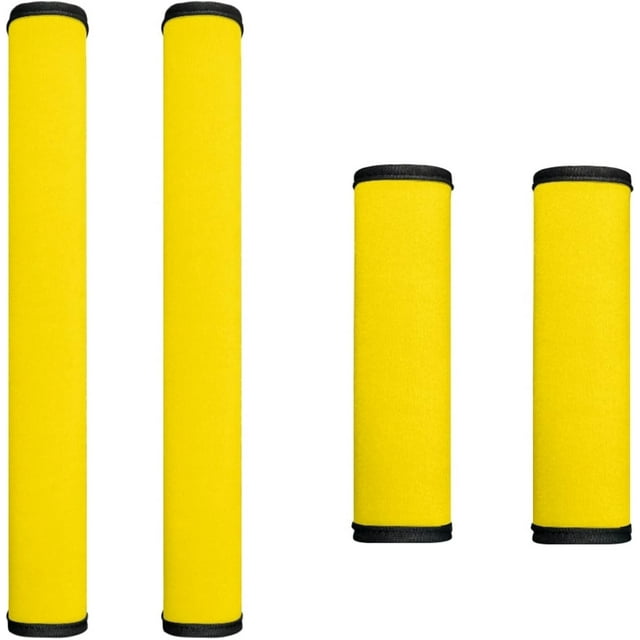 Hinthetall Yellow Washbale Door Handle Covers for Refrigerator and Microwave 4PCS Protector for Your Kitchen Appliances Door Handles Anti-Skid Kitchen Decoration
