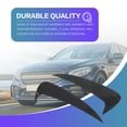 thumbnail image 4 of 2x Rear Bumper Splitter Spoiler Canard Air Vent Black for Mercedes-Benz C300, 4 of 6