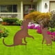 thumbnail image 4 of jardín de gato, decoración de de gato, jardín, y Gloria Estacas de gato, 4 of 9