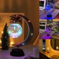 thumbnail image 4 of HEVIRGO LED Lights Moon Shaped Decorative Battery Powered Moon-Star Night Light for Home, 4 of 10