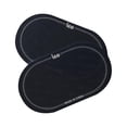 thumbnail image 4 of Parche de Pedal de Bombo Sunnimix 2 Piezas Protector de Tambor 15.7 cm x 9 cm Negro, 4 of 8