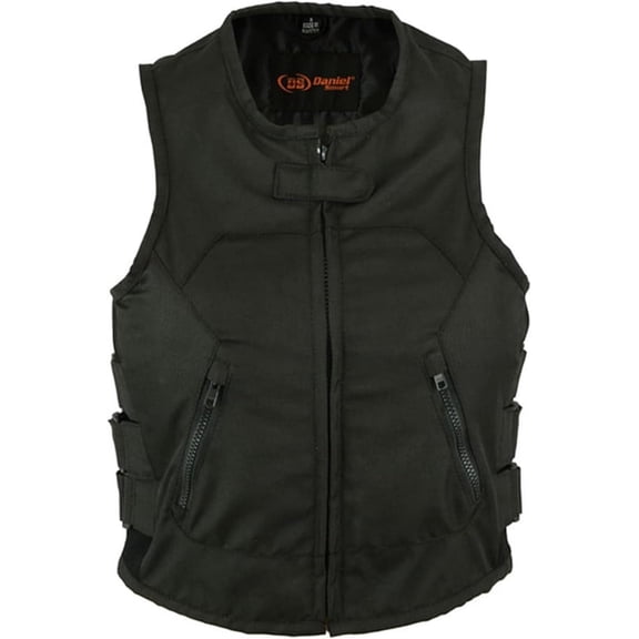 Daniel Smart XS to 5XL Women`s Textile vest Motorcycle Textile Vest with Swat Design
