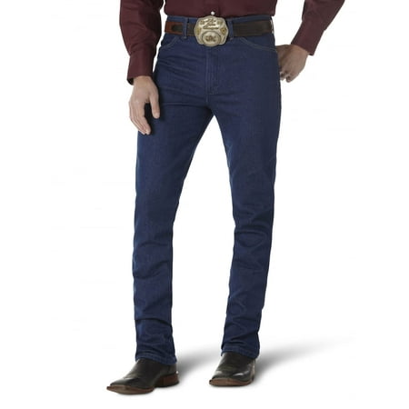 Wrangler Men's 0936 Cowboy Cut Slim Fit Jean, Prewashed Indigo, 36W x ...