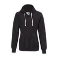 thumbnail image 2 of J. America Womenâ€™s French Terry Sport Lace Scuba Hooded Pullover, 2 of 3