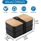 thumbnail image 3 of Stackable lunch box with thermal insulation bag Microwave lunch box, 3 of 5