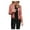 Pink, variant on FNFYFH Womens Leather Jackets Trendy Zipper Long Sleeve Coats Loose Fit Motorcycle Jacket for Women 2025 Leathers Overcoat Solid Coat Black S-XXXL