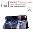 thumbnail image 3 of Allytech Flip Case for Galaxy Tab A7 Lite 2021(Model: SM-T220/SM-T225), Premium PU Leather Multi-Angle Viewing Stand Wallet Case for Samsung Galaxy Tab A7 Lite 8.4" T220 2021, Cat & Tiger, 3 of 7