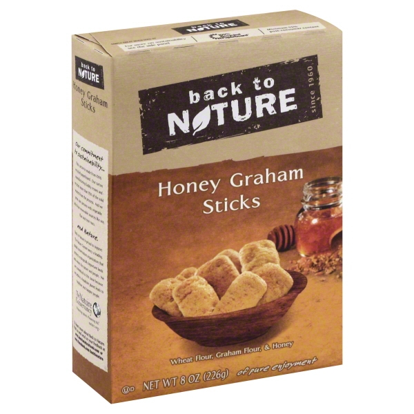 Back to Nature Honey Graham Sticks, 8 Oz.