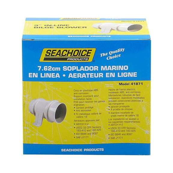 Seachoice In-Line Spark Proof Bilge Blower
