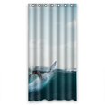 thumbnail image 1 of Cortina de ducha ABPHQTO Surf Riding Impermeable 90x180 cm 100% Poliéster, 1 of 2