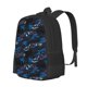 thumbnail image 1 of Easygdp Blue Sports Car Mochila de Gran Capacidad Minimalista Ideal para Escuela, Viajes y Uso Diario, 1 of 6