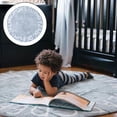 thumbnail image 3 of GUOOL Round Rug Large Mat Warm Circle for Kids Room Shower Gift blue blue 160cm, 3 of 8