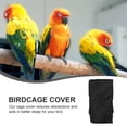 thumbnail image 4 of MasteelfCA Dust-proof Birdcage Cover Parrot Cage Protection Tool Bird Cage Protector (Black), 4 of 8