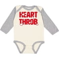 thumbnail image 3 of Inktastic Heart Throb (red) Boys or Girls Long Sleeve Baby Bodysuit, 3 of 5