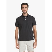Chaps Men's and Big Men's Harbor Side Slub Short Sleeve Polo Shirt, Sizes S-3XL