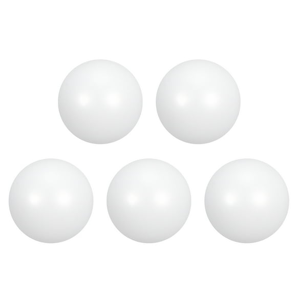 Bola de PTFE, Diámetro de 6mm, Acabado Rectificado, Bomba Neumática de Diafragma Blanca 5pcs