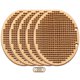 thumbnail image 4 of 5 chips redondos de punto de cruz hechos a mano, chips de madera para punto de cruz, colgantes de chips de punto de cruz., 4 of 8