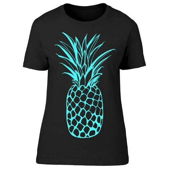 Pineapples Fruit T-Shirt Women -Image by Shutterstock, Female Large