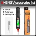 thumbnail image 2 of Probador voltaje digital sin contacto VD807 AC12-300V cable fuego cero (), 2 of 5