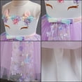 thumbnail image 6 of HAWEE Girls Unicorn Dress Party Princess Costume Fancy Dress up Wedding Birthday Tutu Tulle Dresses for Age 3-14 Years Old, 6 of 6