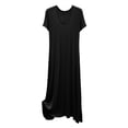 thumbnail image 7 of MEICHEN Women's Summer Sleepshirts Nightgowns for Women for Sleeping Short Sleeve V Neck Long Dress Causal Nightwear Womens Home Essentials Fashion Clothing, 7 of 7