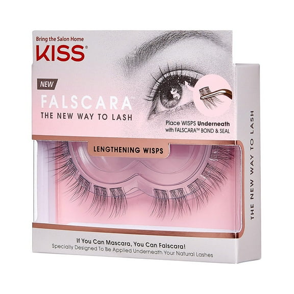 Kiss Falscara Eyelash Extension Lengthening Wisps, 01, 1 Kit, 3 Pack