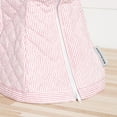 thumbnail image 6 of KITCHENAID Fitted Tilt-Head Ticking Stripe Stand Mixer Cover with Storage Pocket, Quilted 100% Cotton, Hibiscus Pink, 14.4"x18"x10", 6 of 10
