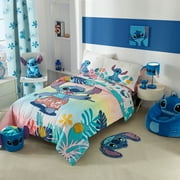 Disney Stitch Kids Compressed Foam Bean Bag Chair, Blue