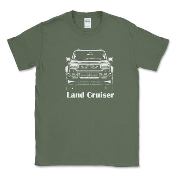 Toyota 2025 Land Cruiser Tshirt Licensed Toyota Merchandise