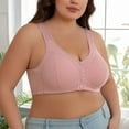 thumbnail image 4 of Sports Bras for Women - Women's Comfortable and Transparent Shoulder Strap Cordless Backless Spongeless with Convertible Shoulder Straps - Bras for Women,Color:Rose Gold,Size:58, 4 of 6
