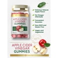thumbnail image 3 of Gomitas veganas de vinagre de sidra de manzana Supplement Carlyle, 75 unidades, 3 of 7
