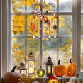 thumbnail image 6 of Fall Acrylic Suncatcher Wind Chime - Stained Glass Animal Hanging Ornament with Chimes, Fall Decor for Window Garden Yard Patio, Fox Style, 6 of 7
