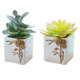 thumbnail image 1 of 2 uds flores falsas simulación suculentas bonsái plantas verdes artificiales adornos creativos, 1 of 5