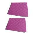 thumbnail image 1 of Colaxi 2Pcs Squat Wedge Block Calf Stretcher Riser Block Anti Slip Exercise Foot Incline Board Squat Ramp for Home Gym Pushup Pilate Pink, 1 of 8