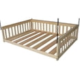 thumbnail image 3 of Kunkle Holdings LLC Pine Full Mission Hanging Daybed with Chain Black Natural, 3 of 5