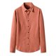 thumbnail image 1 of Hombres Casual Turndown Botones Slim Fit Sólido Manga larga Moda Blusa Camisa Pompotops oipoqjl28120, 1 of 5