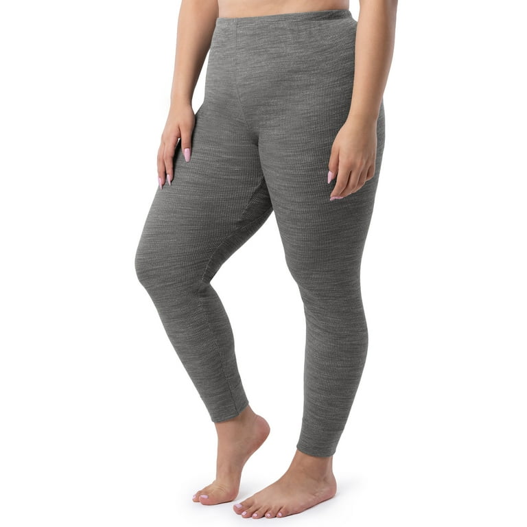 Fruit of the Loom Women's Eversoft Waffle Thermal Pants, Sizes XS-XXXL 