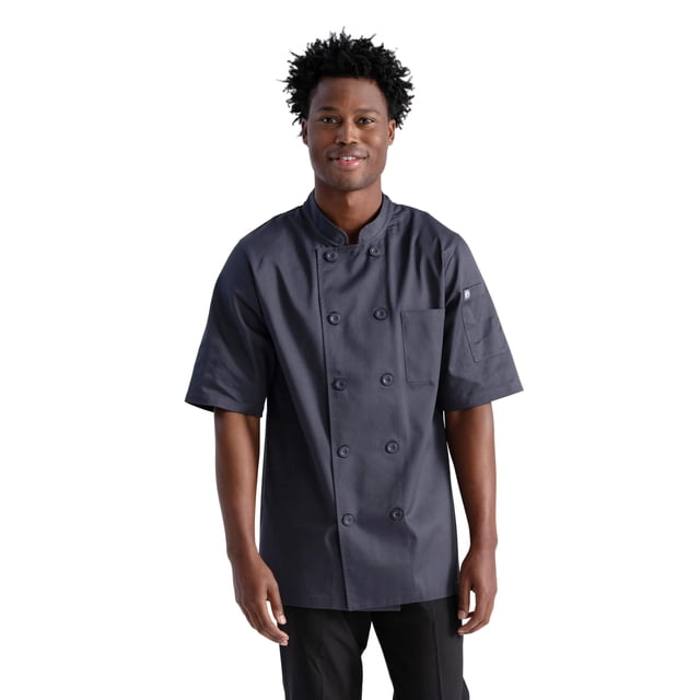 Chaqueta de Chef Unisex Chef Works Volnay Carbón 3XL