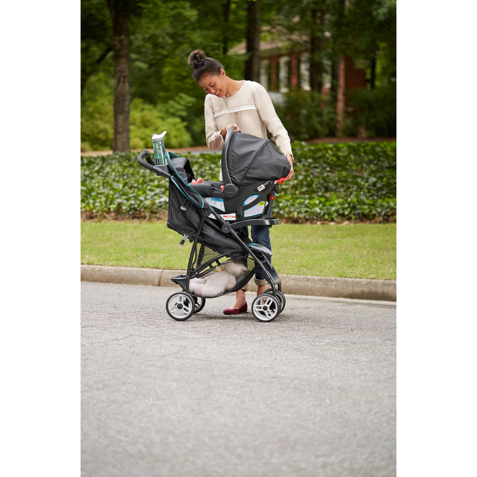 Graco LiteRider LX Lightweight Stroller Tenley Walmart
