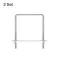 thumbnail image 3 of Unique Bargains Square U-Bolts 2 Sets 152mm Inner Width 200mm Length M10 304 Stainless Steel U Clamp Bolt, 3 of 5