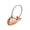 Rose Gold, variant on UDIYO Lovely Whale Keyring Creative Keychain Cute Mini Couple Lovers Bag Pendant